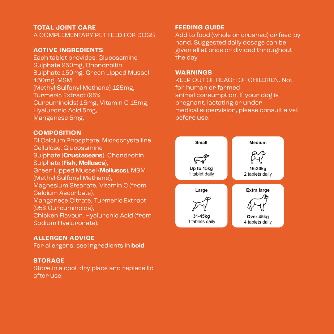 Total Joint Care Supplement For Dogs