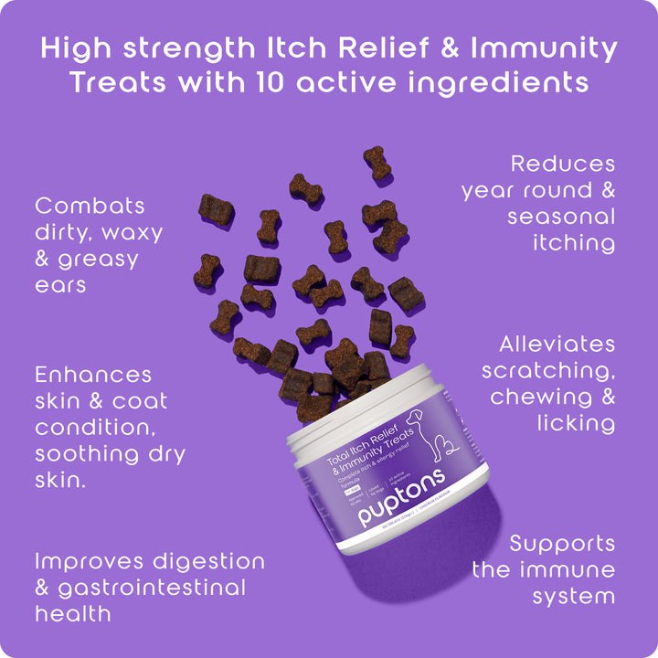 Total Itch Relief & Immunity Treats for Dogs
