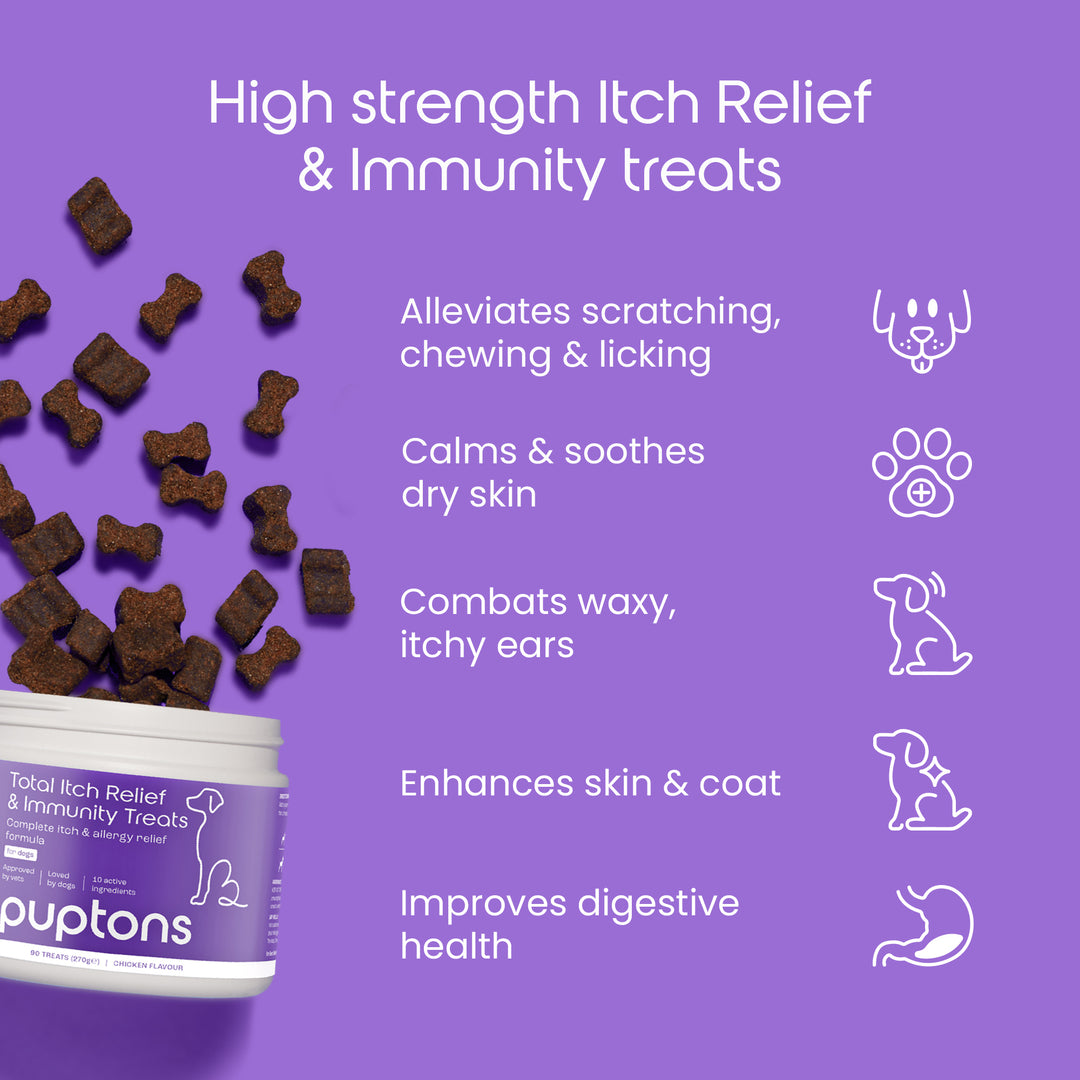 Total Itch Relief & Immunity Treats for Dogs