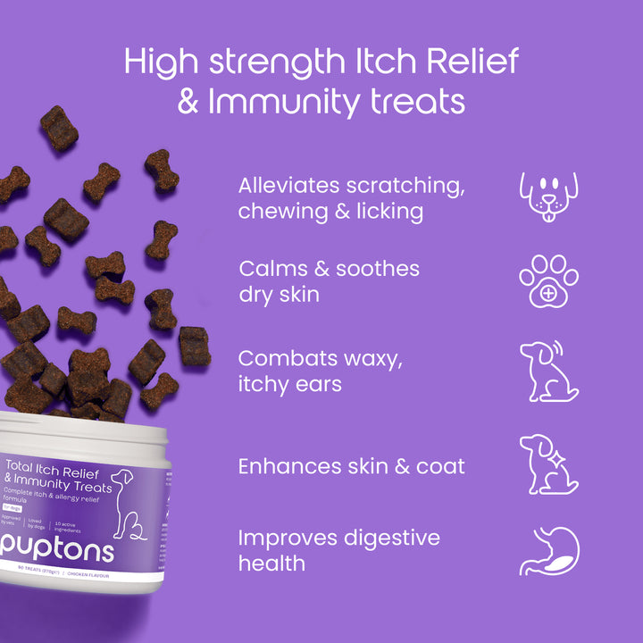 Total Itch Relief & Immunity Treats for Dogs