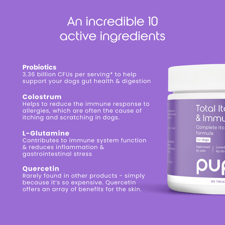 Total Itch Relief & Immunity Treats for Dogs