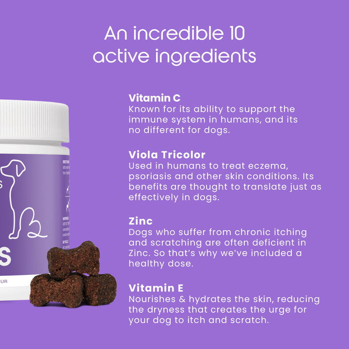 Total Itch Relief & Immunity Treats for Dogs