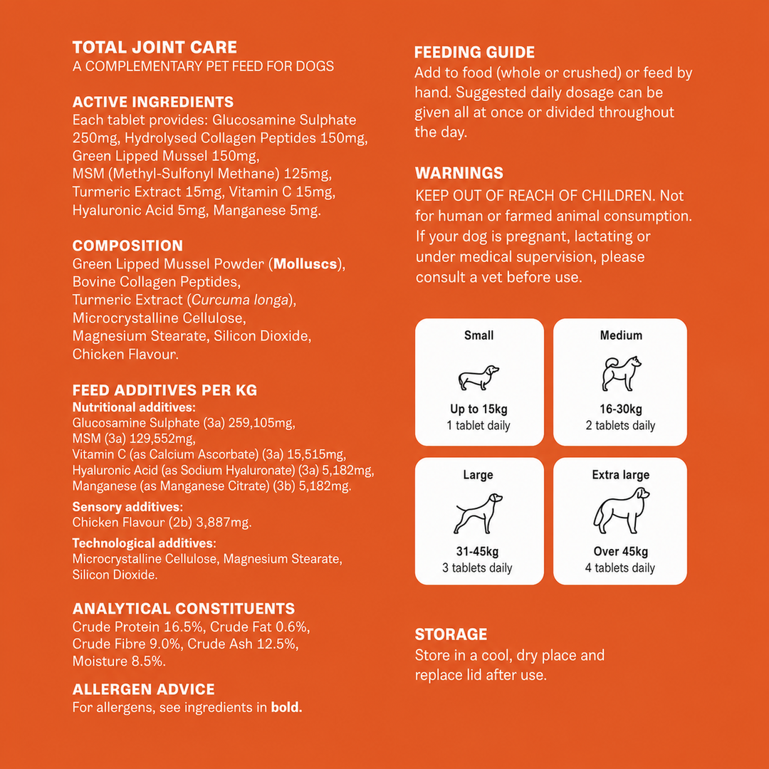 Total Joint Care Supplement For Dogs